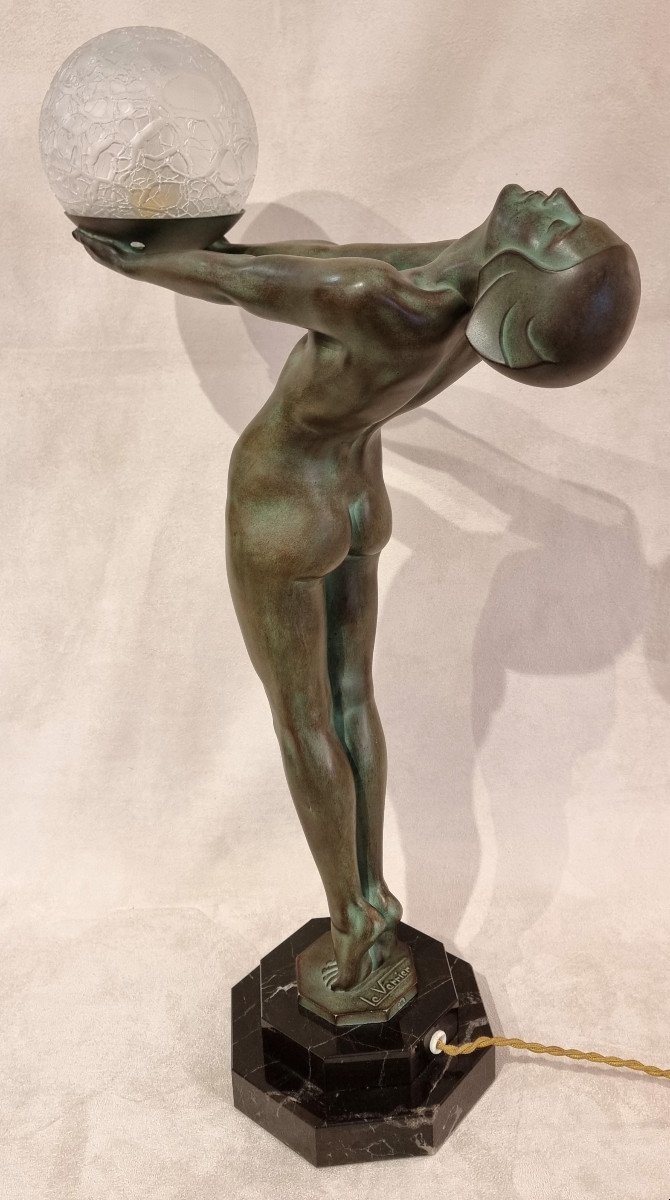 Max Le Verrier  Lumina Sculpture Lumineuse  Art Déco 1930-photo-6