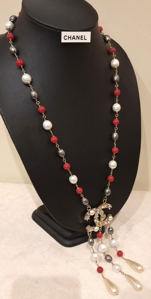 Chanel Paris Sautoir Collier -photo-2
