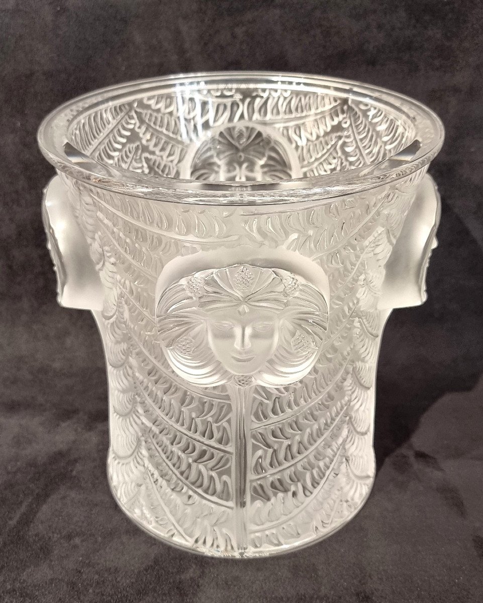 Lalique Psyché Crystal Champagne Bucket-photo-4