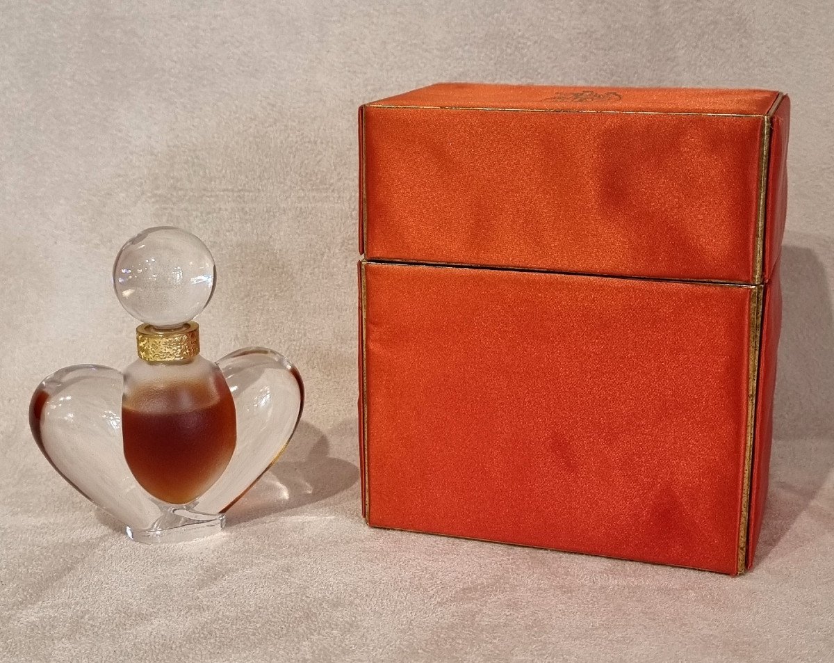 Marc Lalique Nina Ricci Farouche Flacon à Parfum En Cristal -photo-4