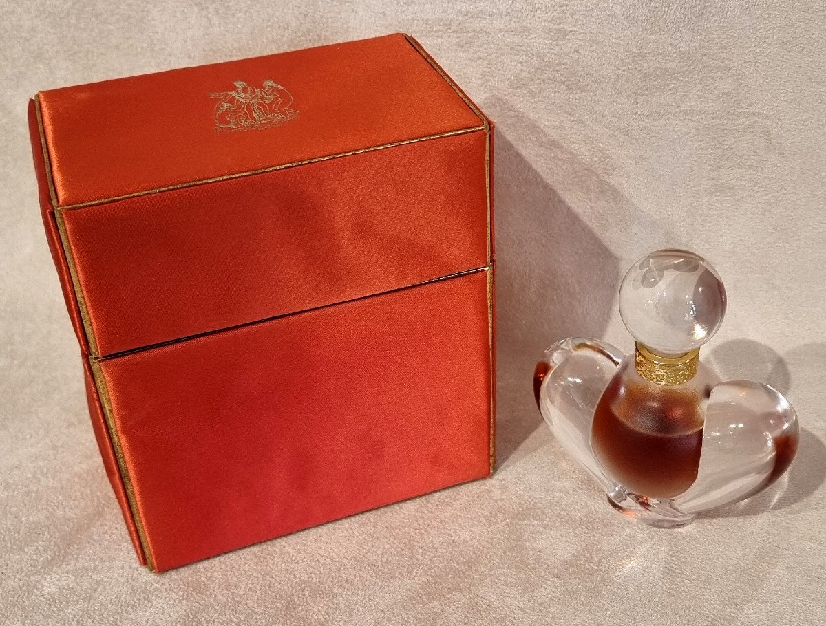 Marc Lalique Nina Ricci Farouche Flacon à Parfum En Cristal -photo-1