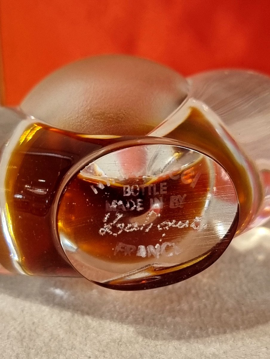 Marc Lalique Nina Ricci Farouche Flacon à Parfum En Cristal -photo-3