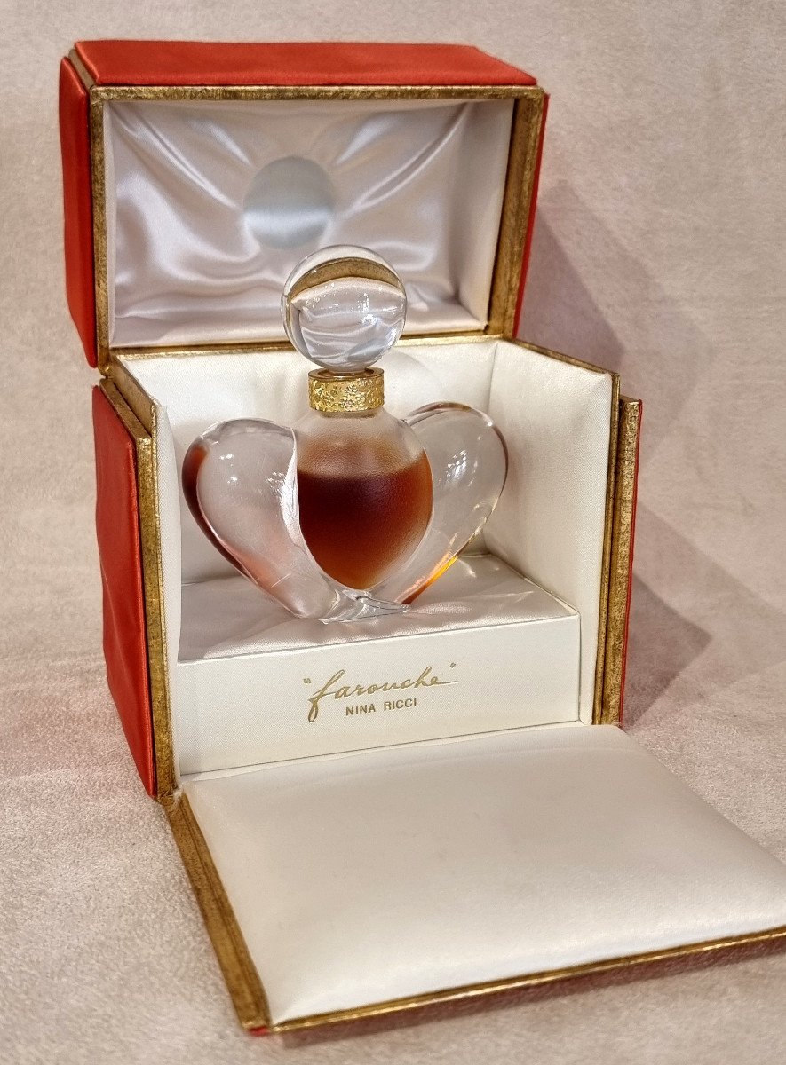 Marc Lalique Nina Ricci Farouche Flacon à Parfum En Cristal 
