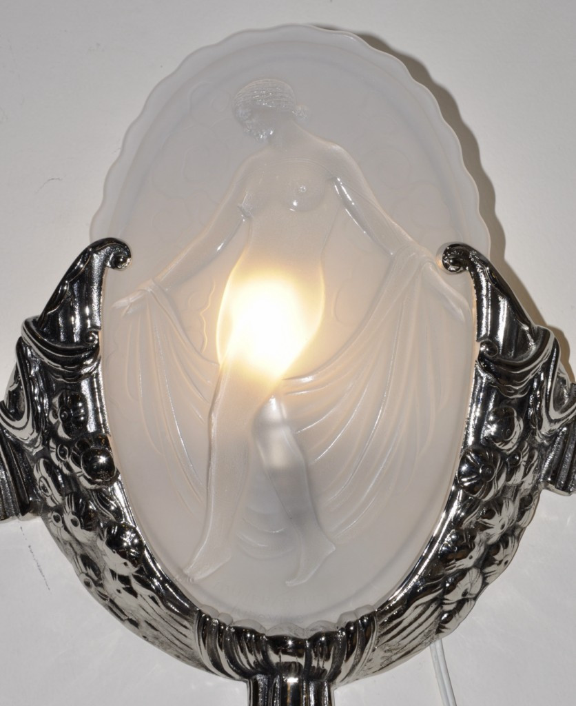 Muller Freres Pair Of Art Deco Wall Lights 1925-1930-photo-4