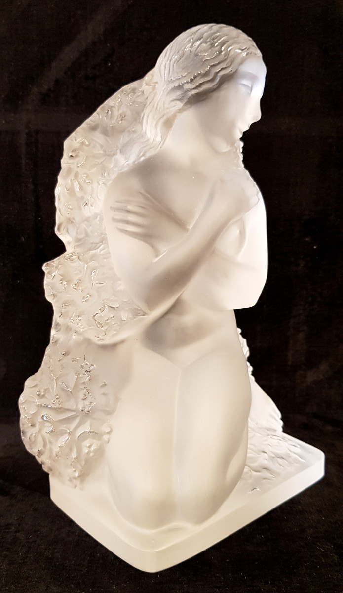 Lalique Winter Statuette Especially 4 Seasons -photo-3