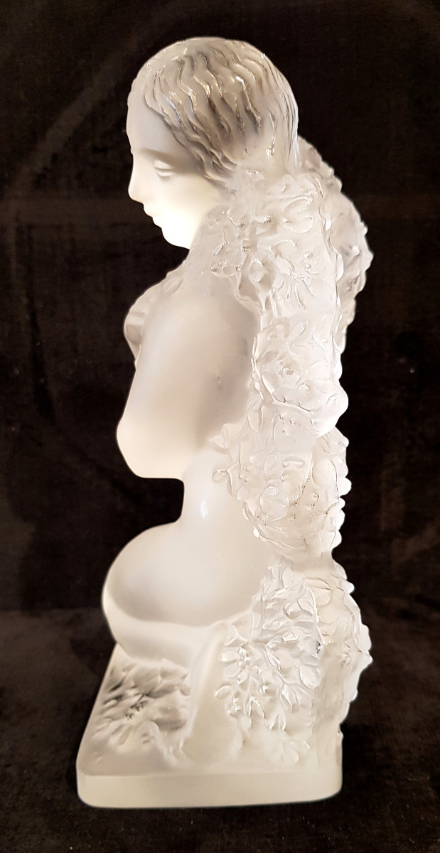 Lalique Winter Statuette Especially 4 Seasons -photo-2