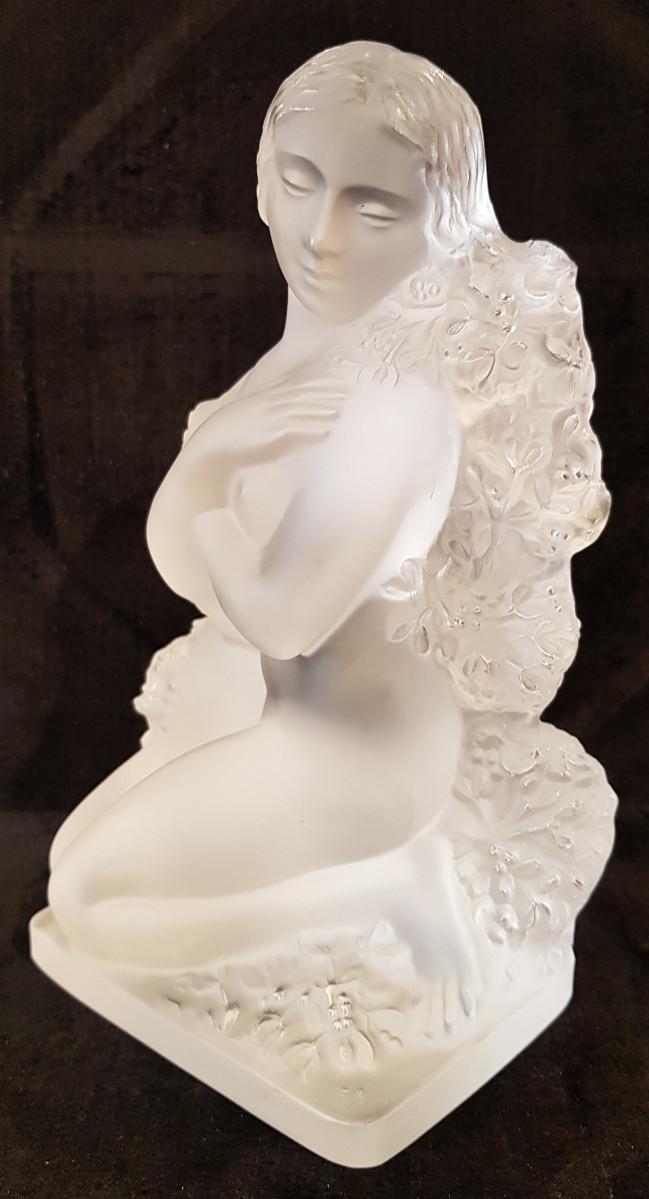 Lalique Winter Statuette Especially 4 Seasons -photo-3