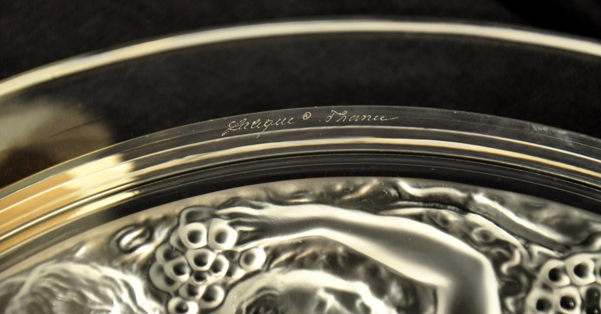 Lalique France Côte d'Or Cup 3 Figurines-photo-4