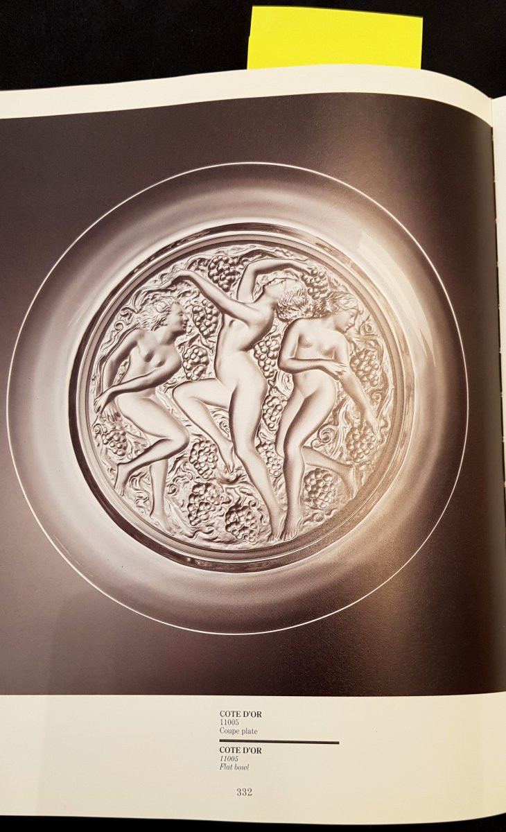 Lalique France Côte d'Or Cup 3 Figurines-photo-6
