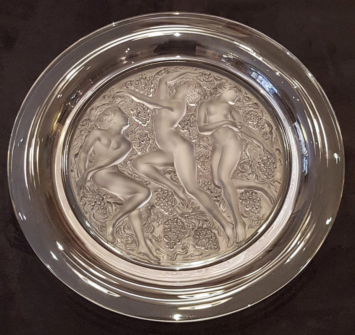 Lalique France Côte d'Or Cup 3 Figurines