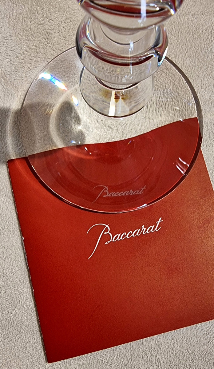 BACCARAT Modèle VEGA 6 Flûtes à Champagne en cristal-photo-4