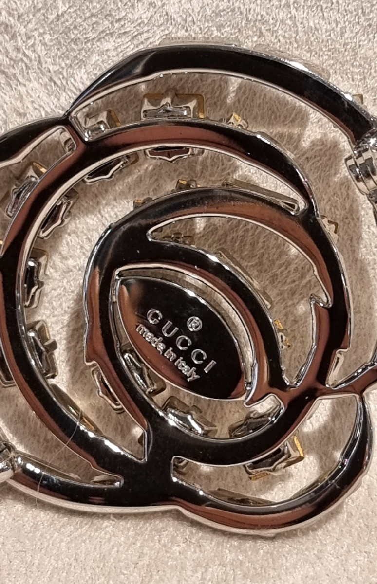 Gucci Crystal Brooch-photo-3