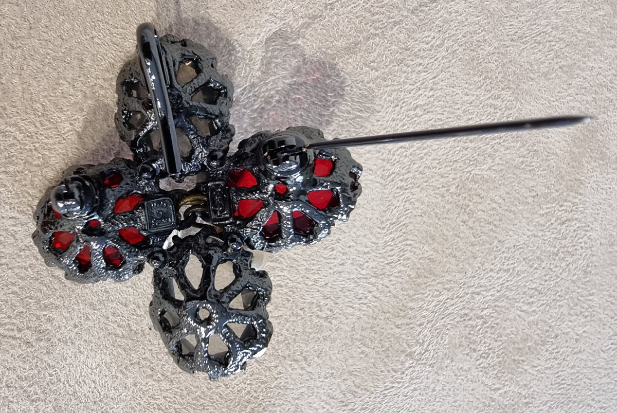 Ysl Yves Saint Laurent Pendant Brooch-photo-3
