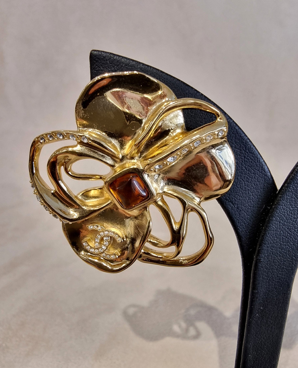 Chanel Pair Of Earrings-photo-2