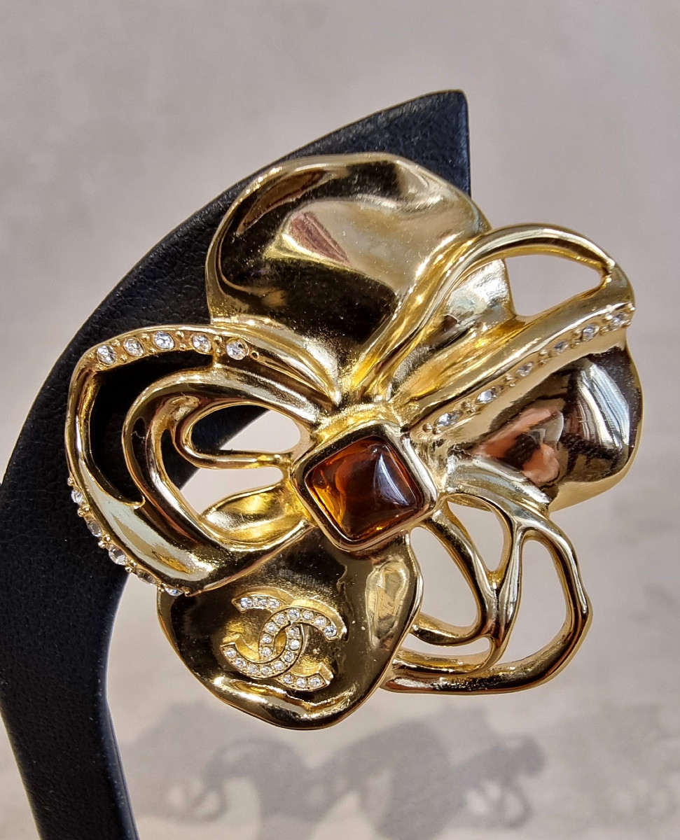 Chanel Pair Of Earrings-photo-3