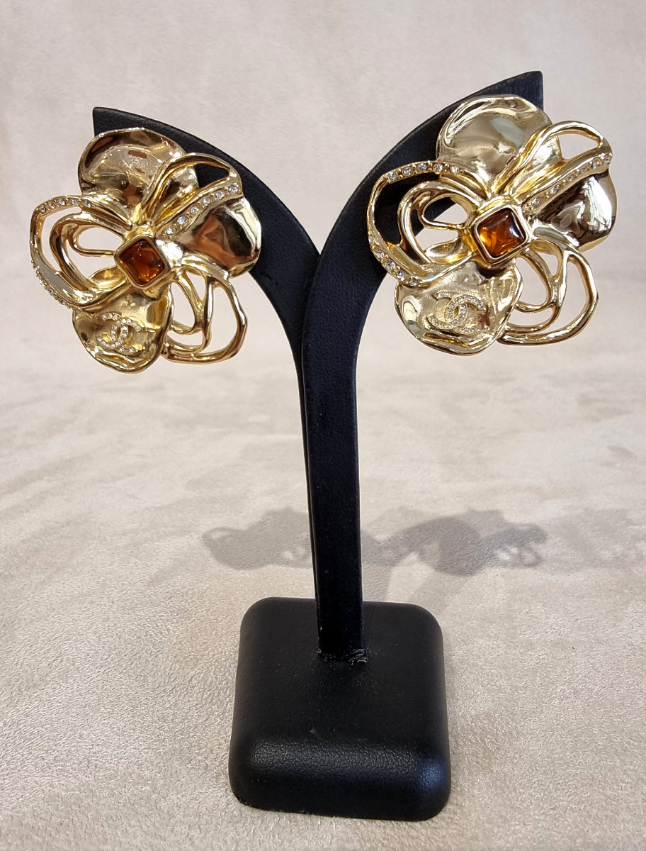 Chanel Pair Of Earrings