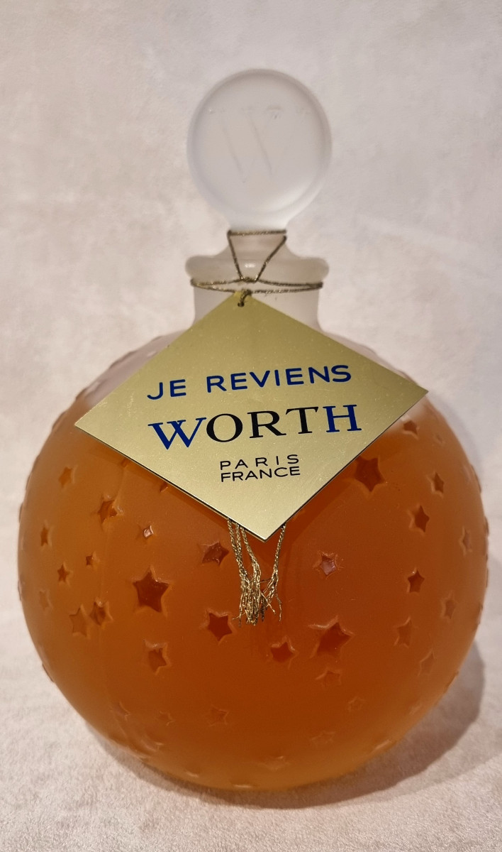 WORTH René LALIQUE FLACON Géant Parfum Je Reviens -photo-2