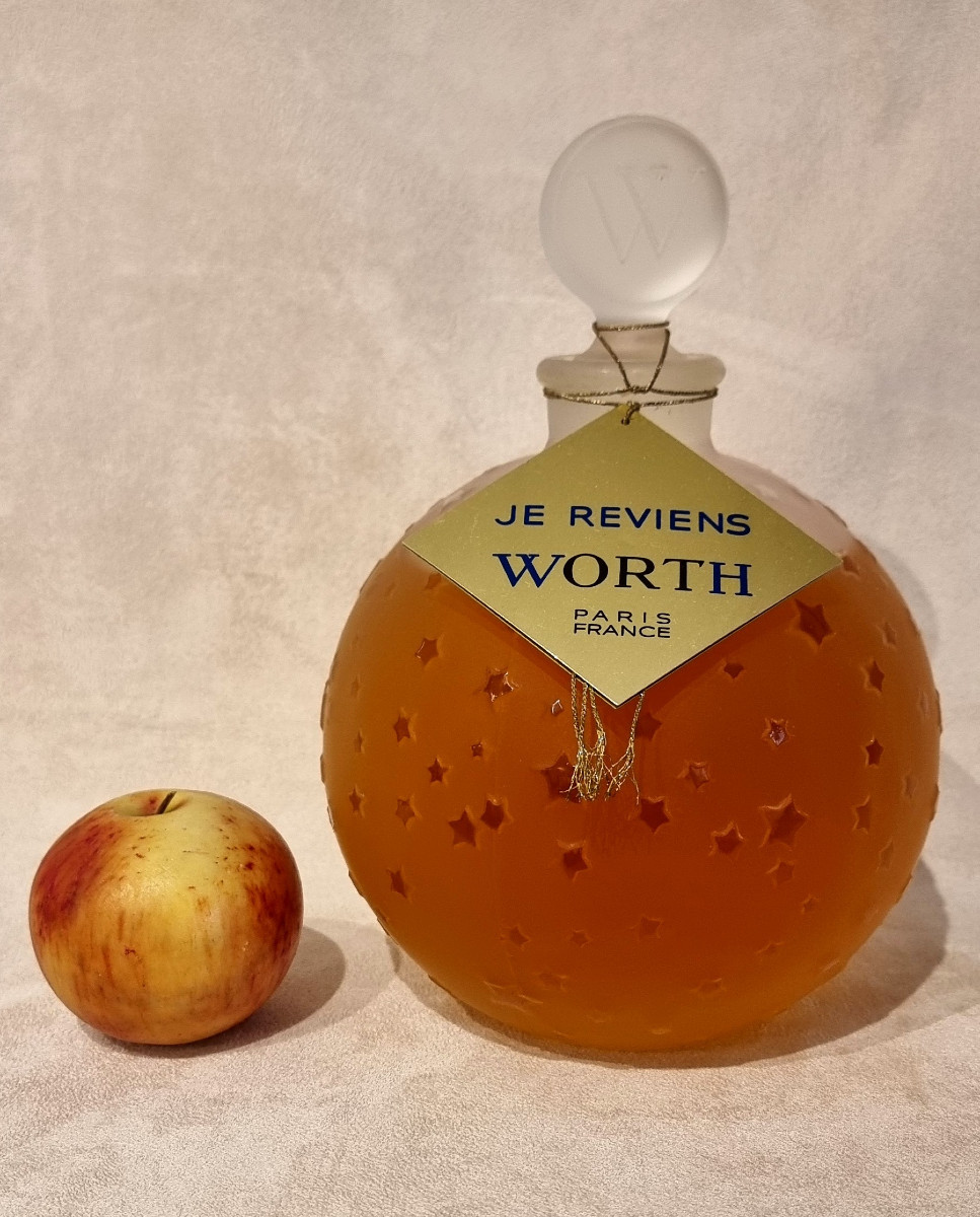 WORTH René LALIQUE FLACON Géant Parfum Je Reviens -photo-3