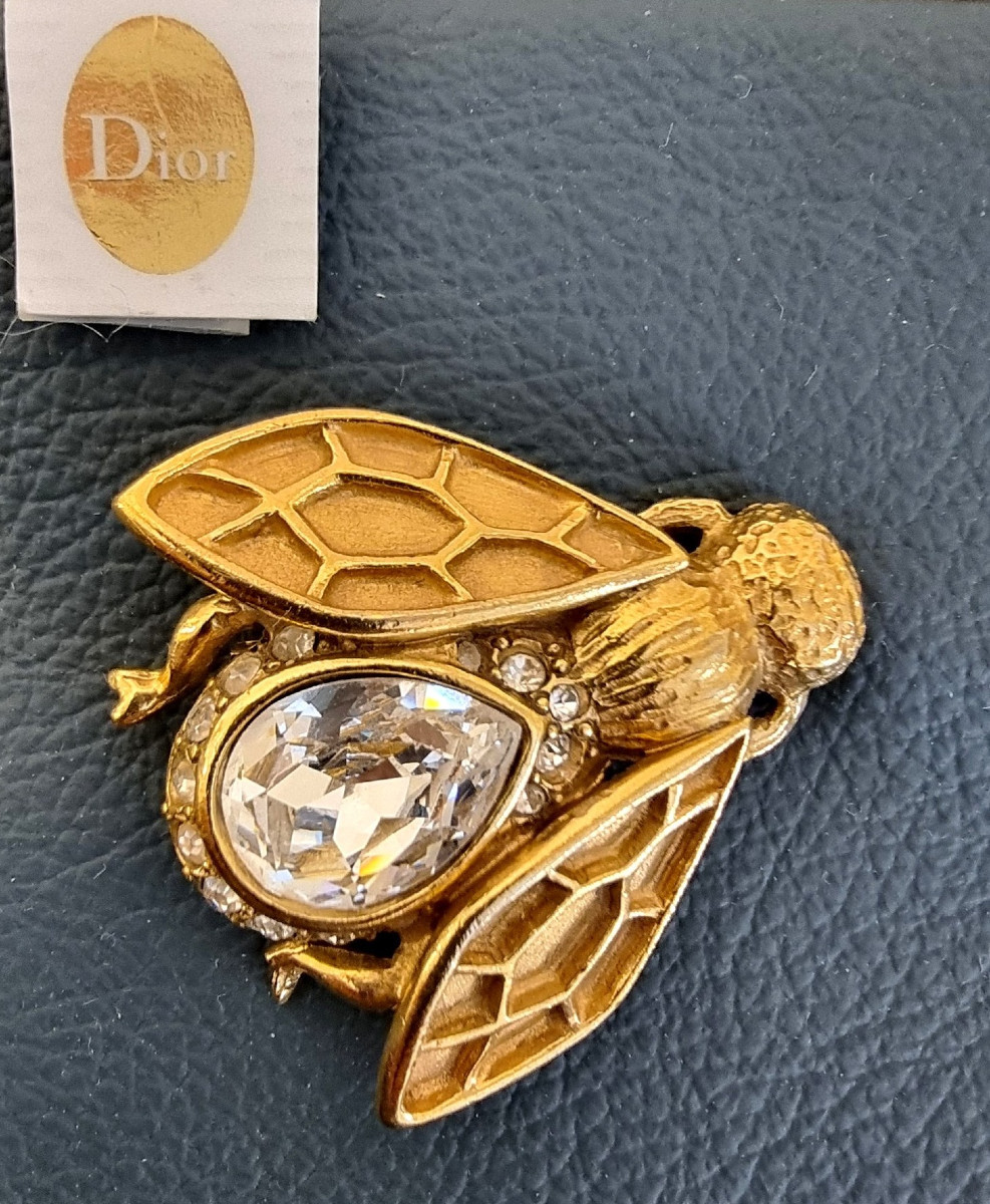 Christian DIOR BROCHE Abeille -photo-2