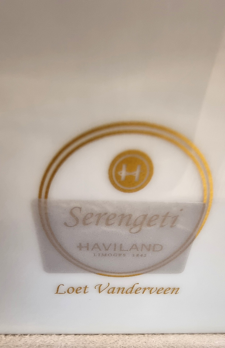 HAVILAND LOET VANDERVEEN IMPORTANT VIDE POCHE CENTRE DE TABLE COLLECTION SERENGETI -photo-3
