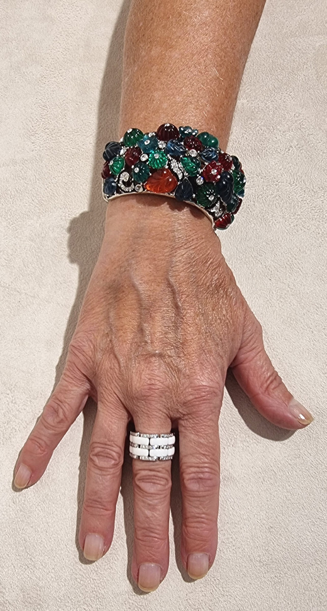 Kenneth Jay Lane Tutti Frutti Bracelet-photo-2