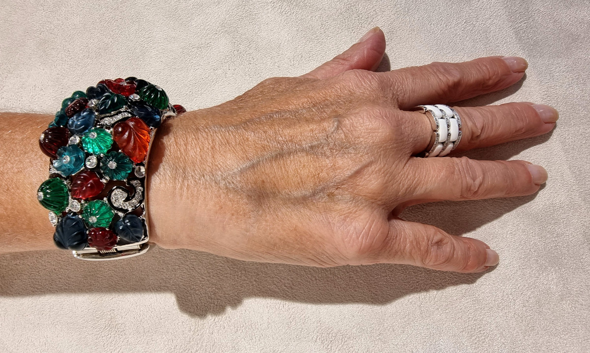 Kenneth Jay Lane Tutti Frutti Bracelet-photo-2