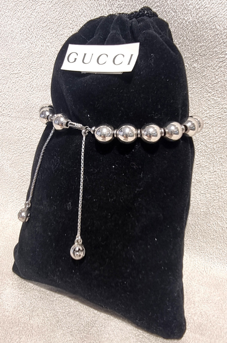 Gucci Bracelet In 925 Thousandths Silver-photo-3