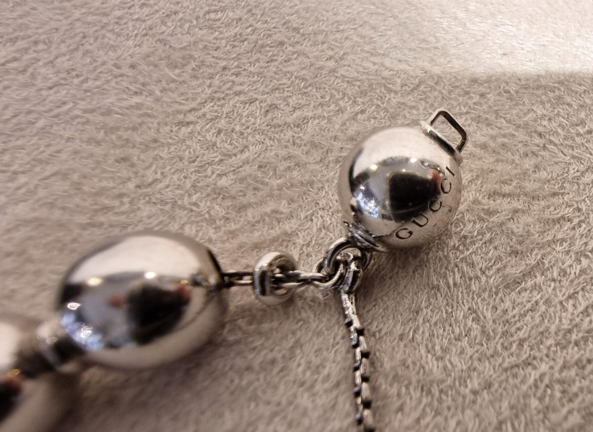 Gucci Bracelet In 925 Thousandths Silver-photo-5