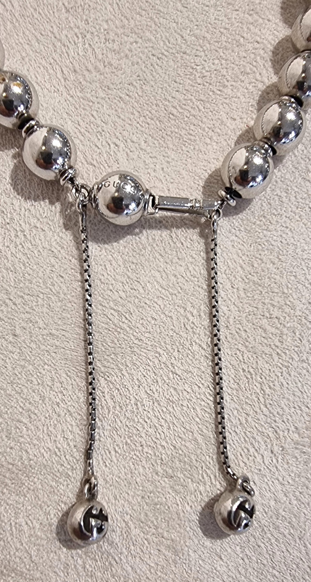 Gucci Bracelet In 925 Thousandths Silver-photo-6