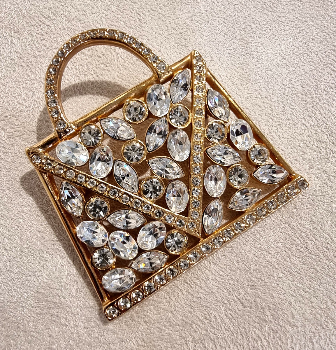 JEAN-LOUIS SCHERRER BROCHE CRISTAL-photo-2