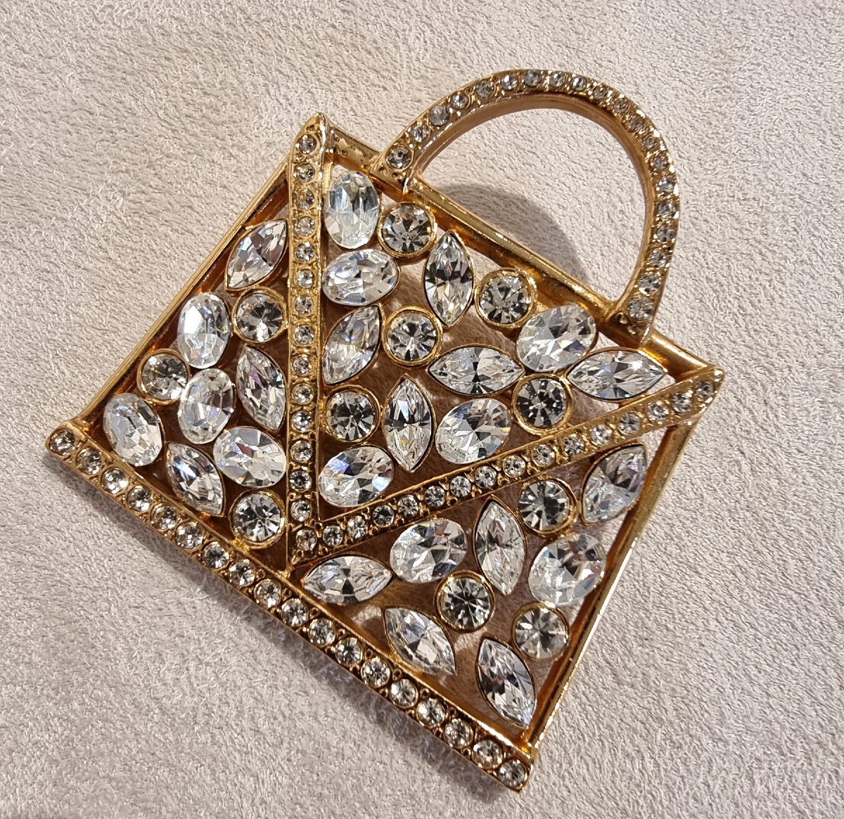 JEAN-LOUIS SCHERRER BROCHE CRISTAL-photo-3