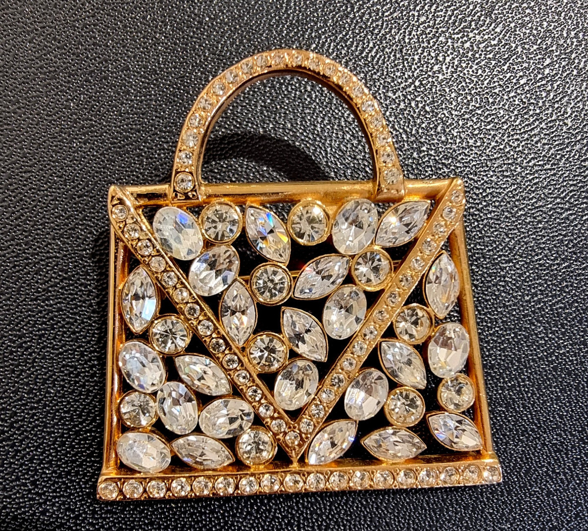 JEAN-LOUIS SCHERRER BROCHE CRISTAL-photo-4