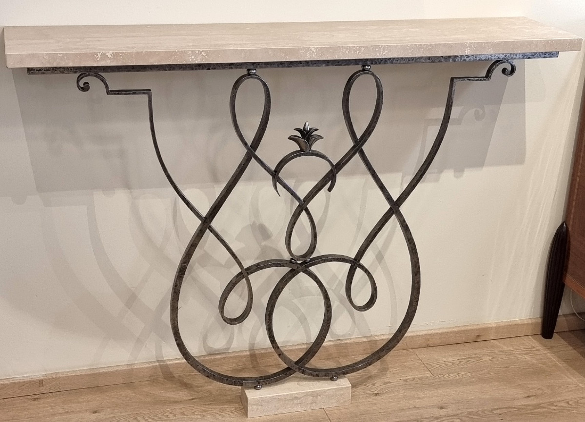 Marcel Bergue Console Art Deco 1930 -photo-2