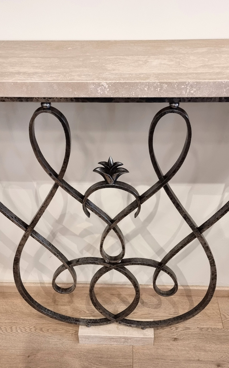 Marcel Bergue Console Art Deco 1930 -photo-2