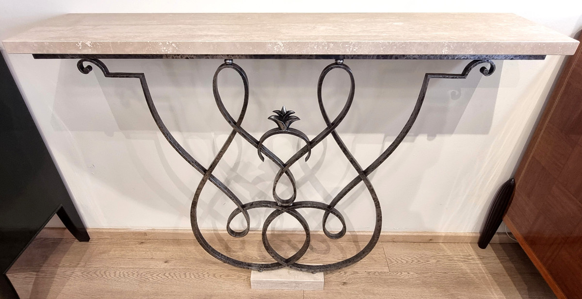 Marcel Bergue Console Art Deco 1930 