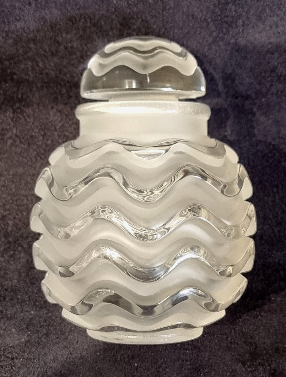 René LALIQUE KLYTIA Flacon à Parfum Art Déco 1935 INSTITUT DE BEAUTE PLACE VENDOME PARIS FRANCE-photo-2