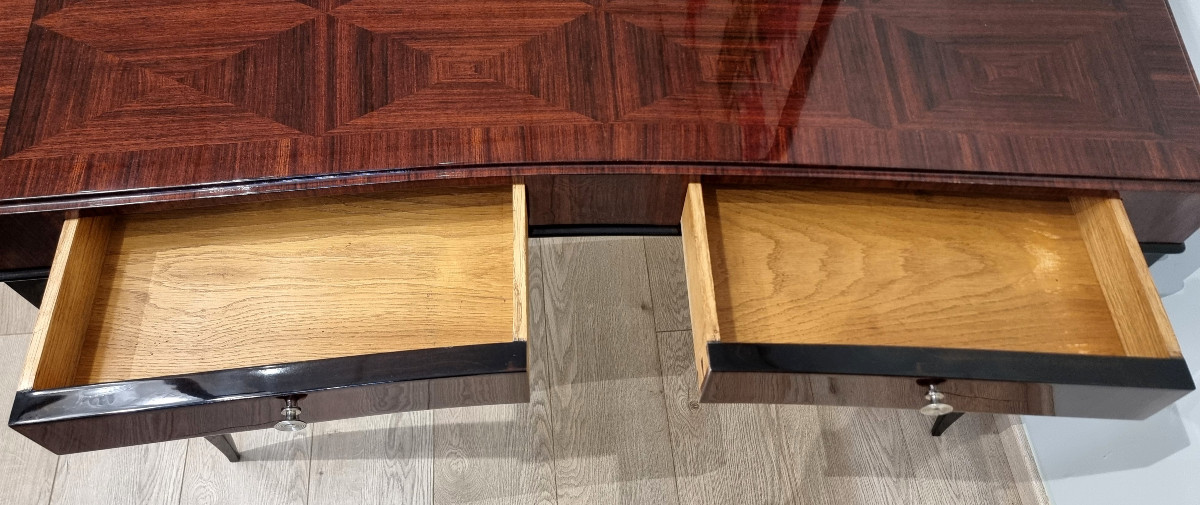 DOMINIQUE André Domin & Marcel Genevrière Bureau Art Déco 1930-photo-4