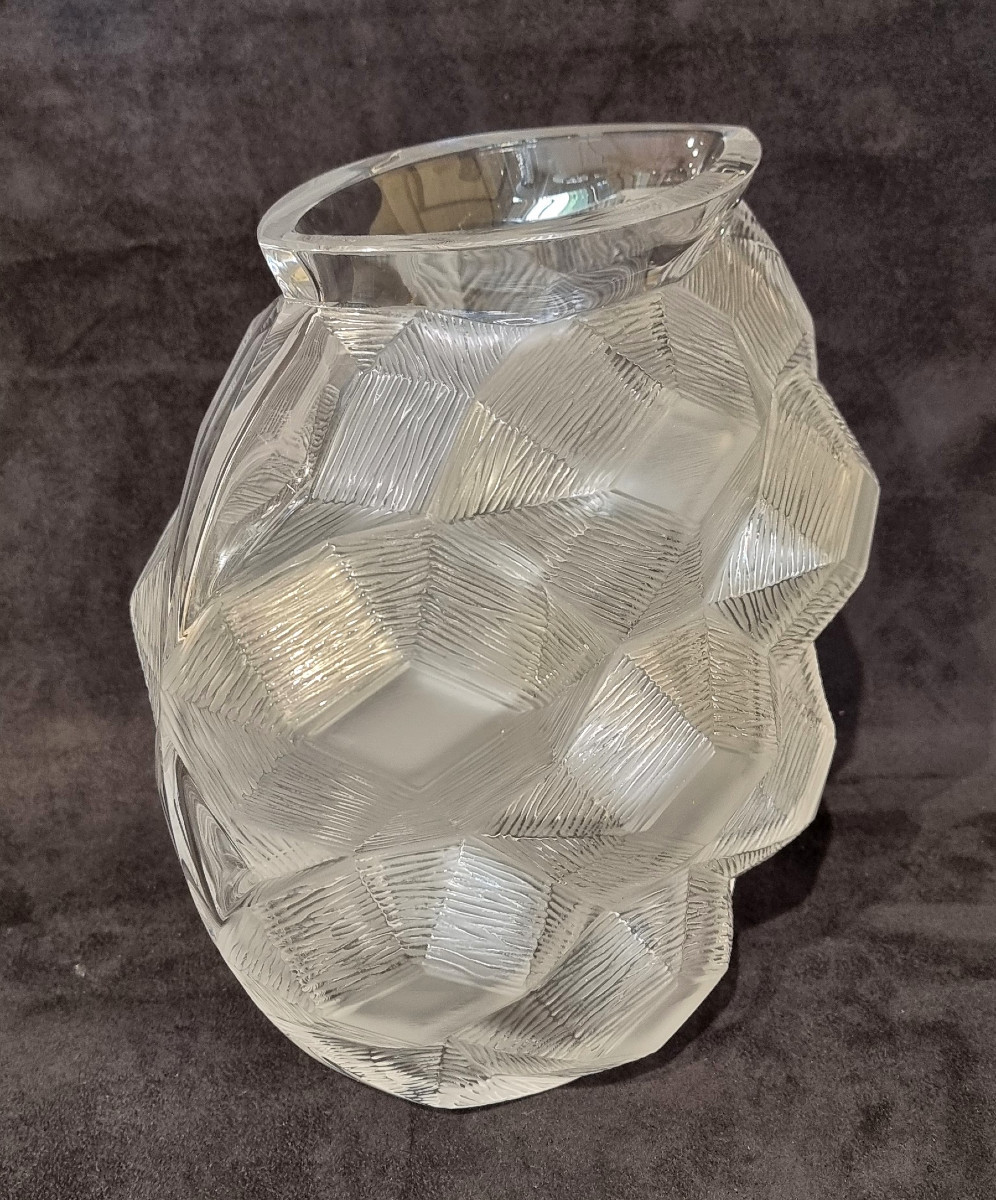 Lalique Turtle Vase Crystal-photo-2