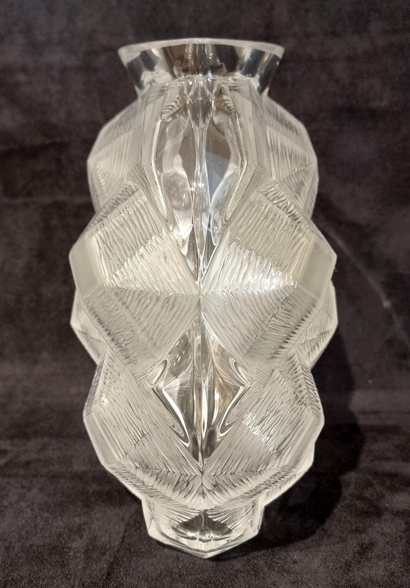 Lalique Turtle Vase Crystal-photo-4