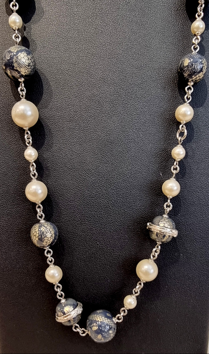 Chanel Long Necklace -photo-2