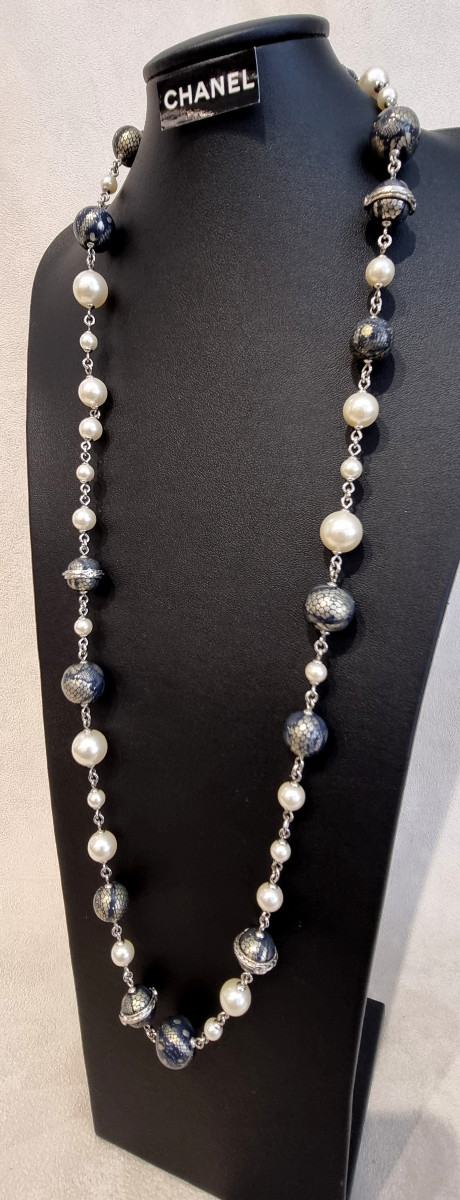 Chanel Long Necklace -photo-3