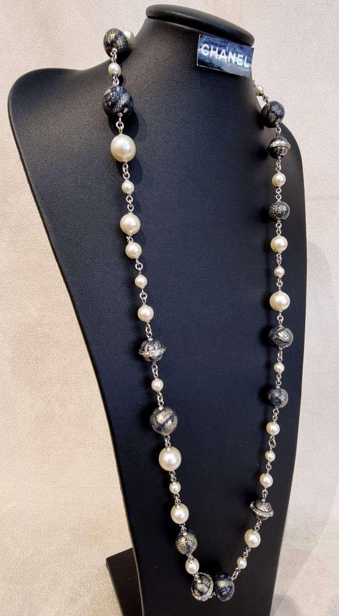 Chanel Long Necklace -photo-4