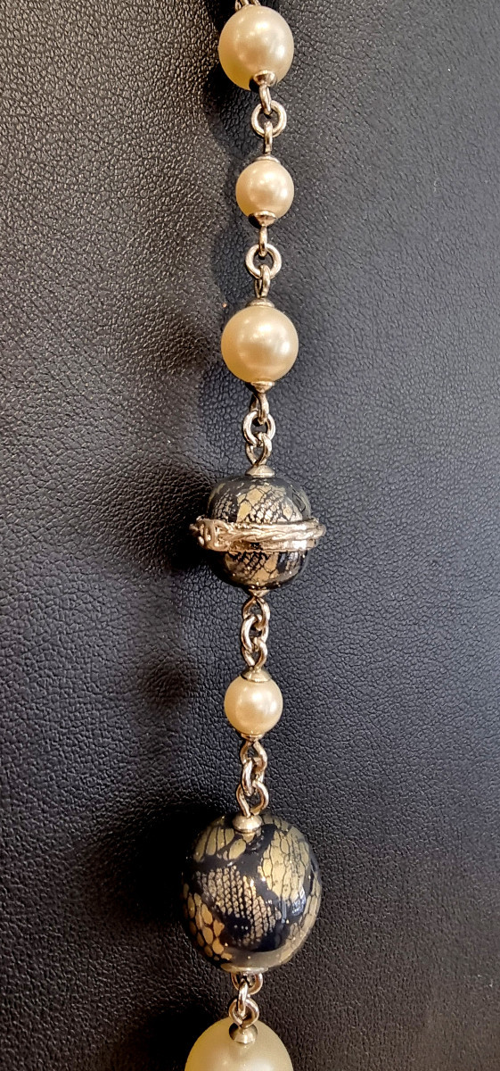 Chanel Long Necklace -photo-1