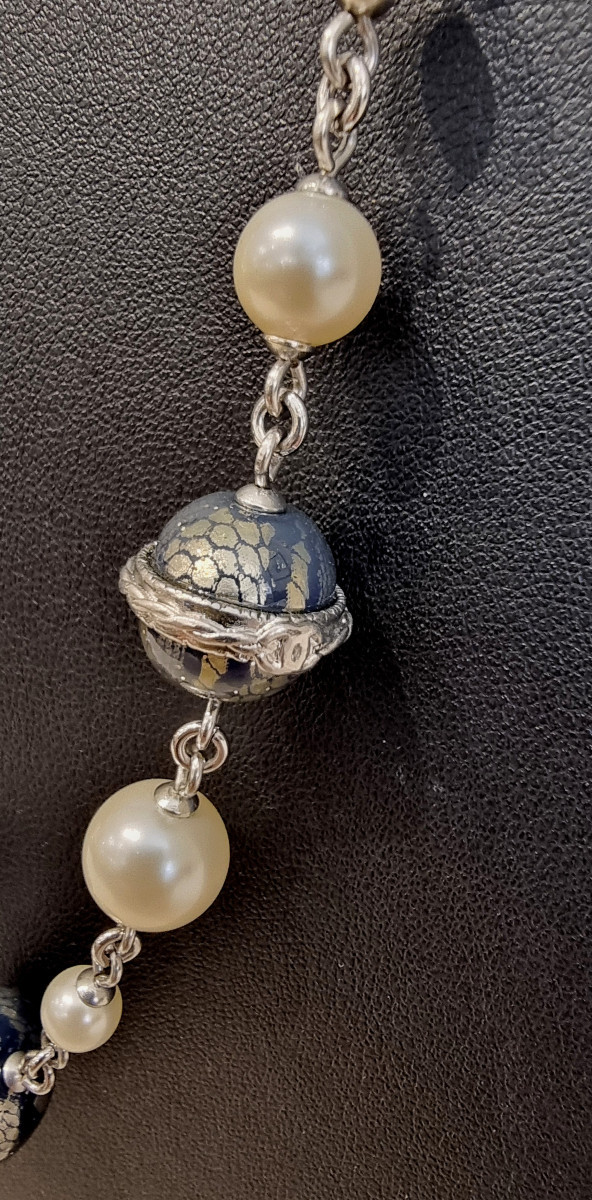 Chanel Long Necklace -photo-2
