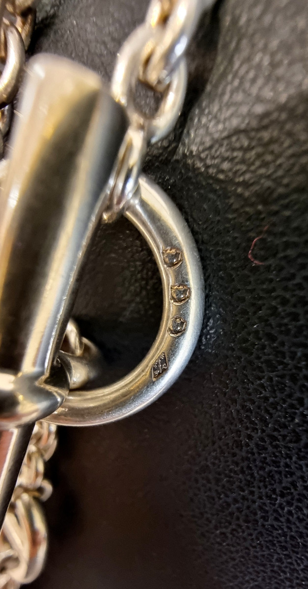 Hermès Grand Sautoir Farandole Argent 160cm-photo-1