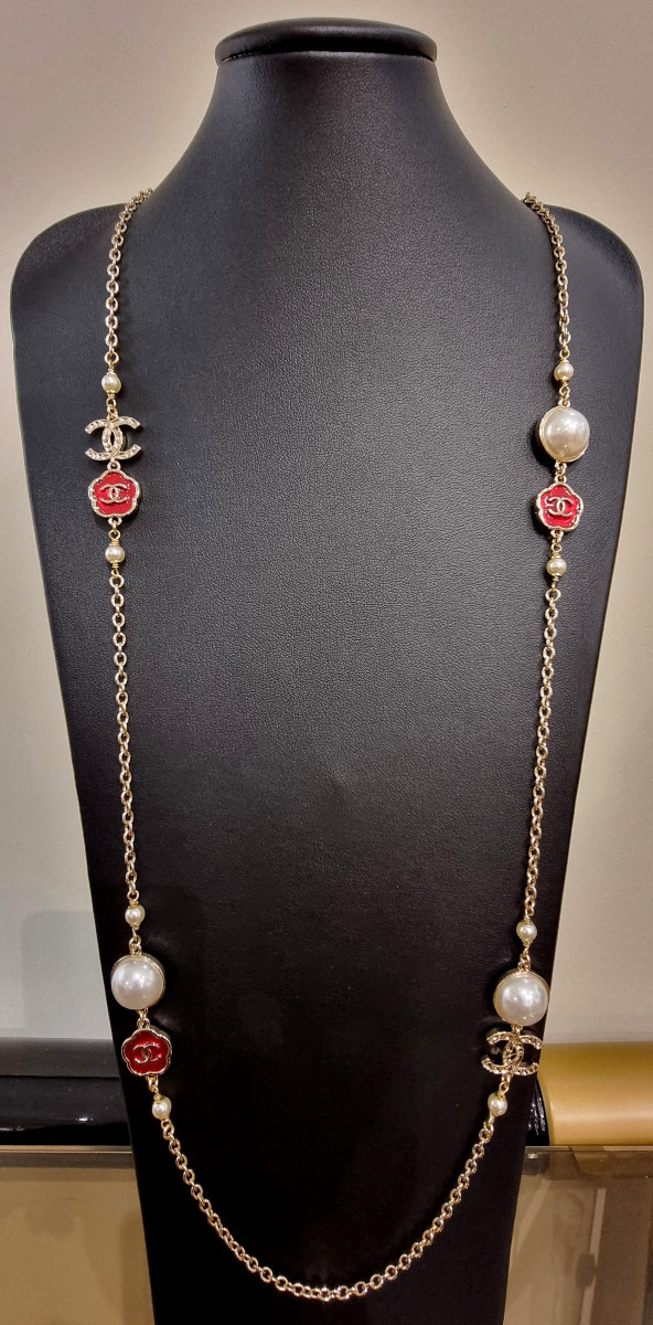 CHANEL Collier Sautoir -photo-3