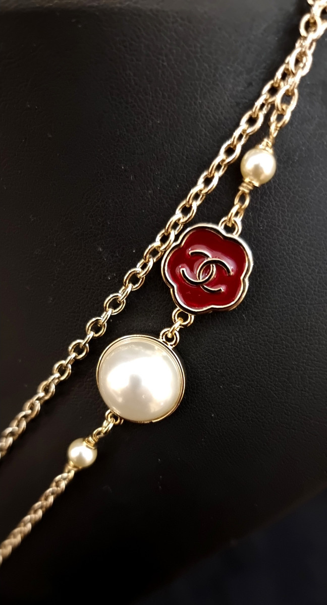 CHANEL Collier Sautoir -photo-4