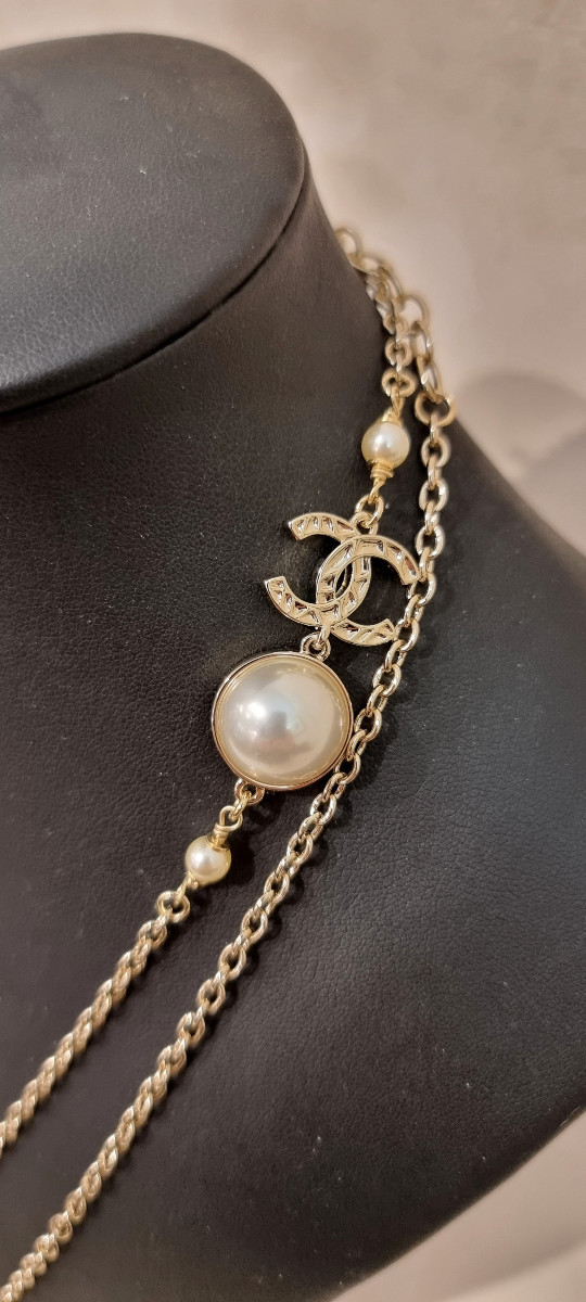 CHANEL Collier Sautoir -photo-4