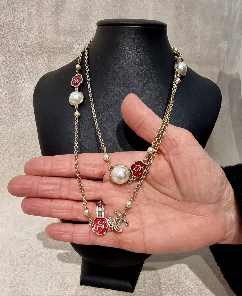 CHANEL Collier Sautoir -photo-6