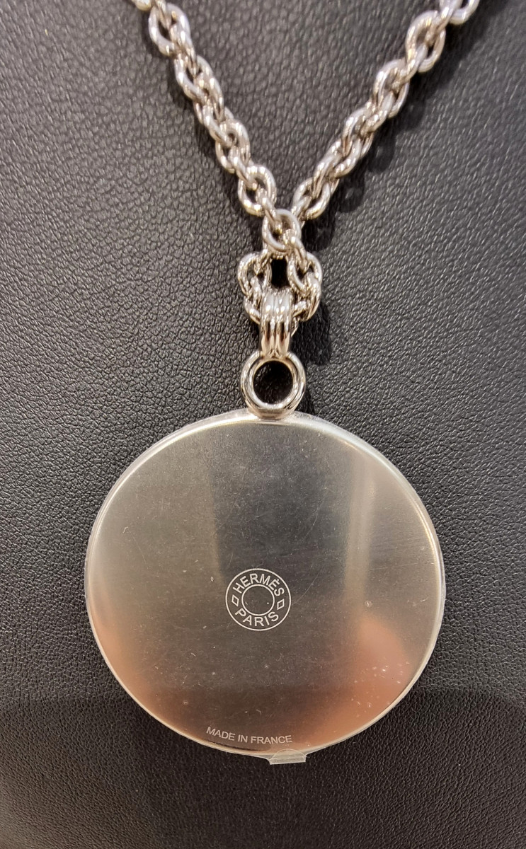 Hermès Quadrige Long Necklace, Large Model-photo-5